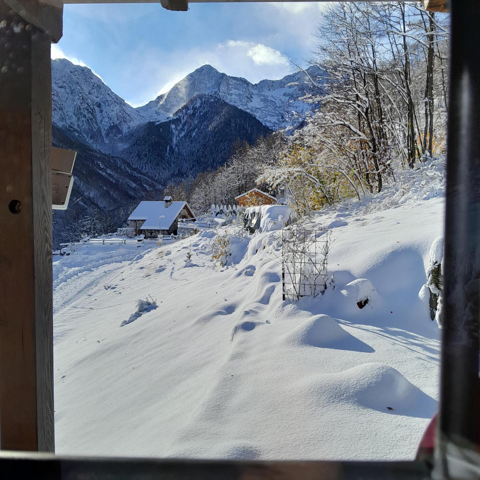 Casa All'Alpe Gaggetto B & B Anzino Exterior foto